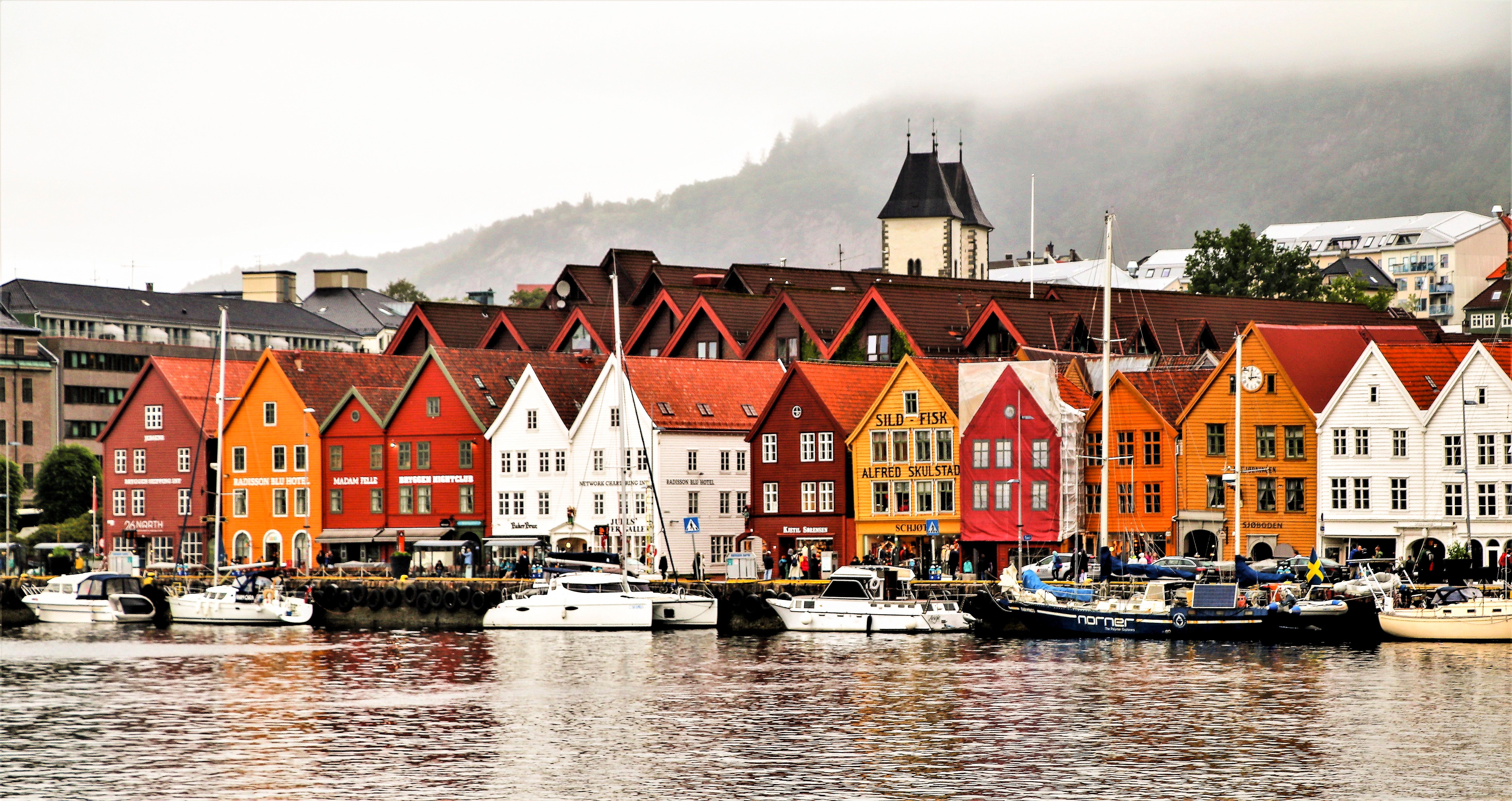 A Norwegian port
