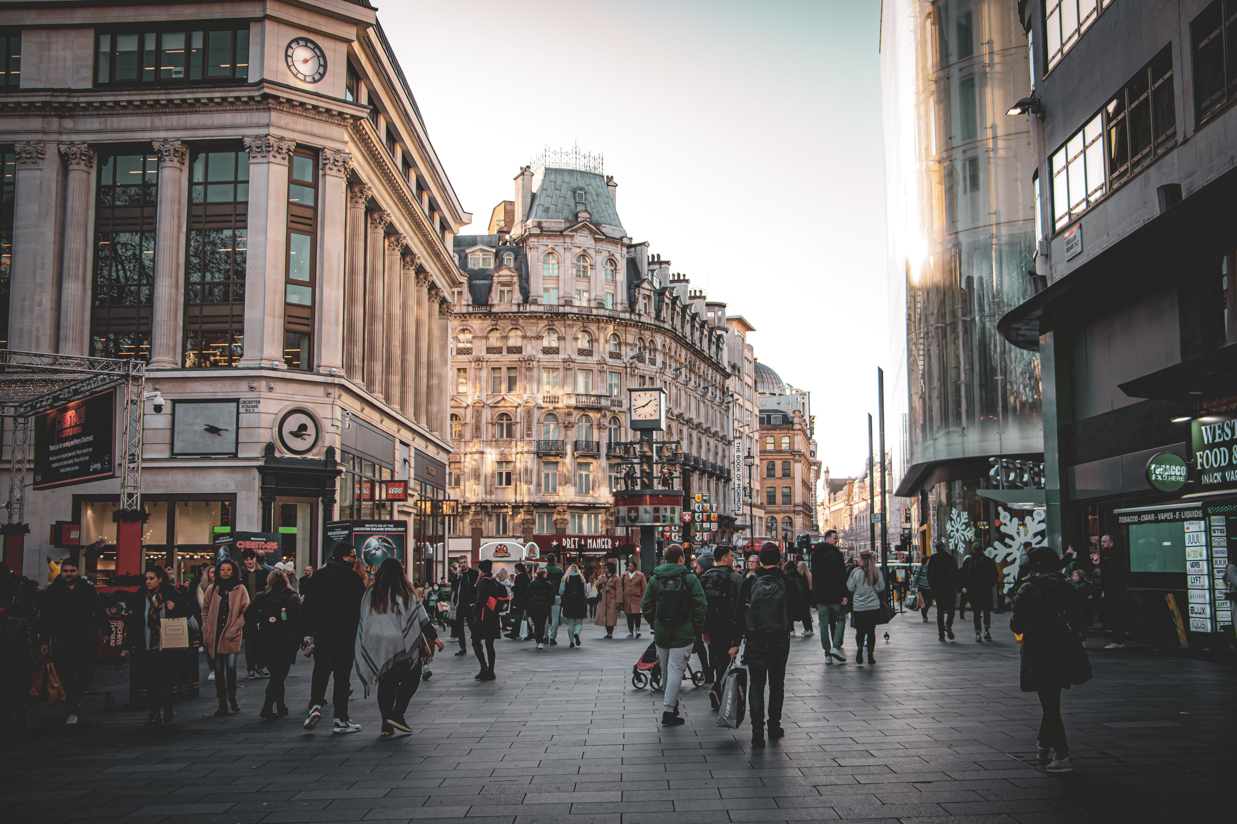 People on a London street